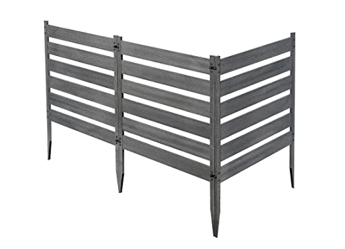 Vinyl Garden Fence Kit 3 Panels a7