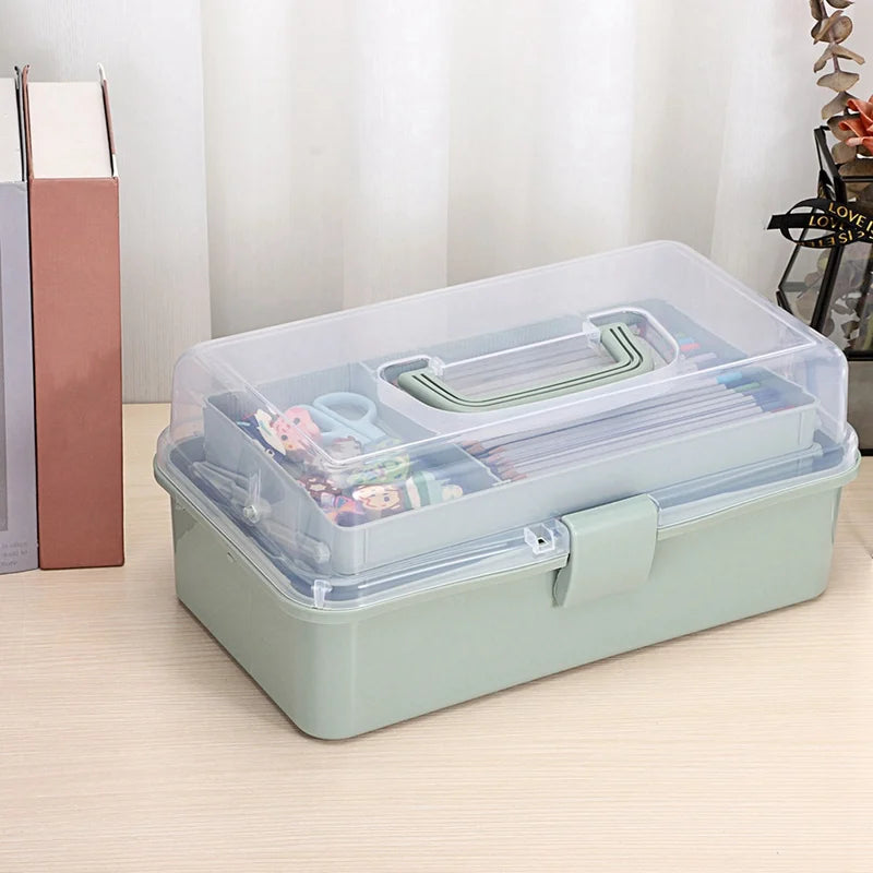 Plastic Dividing Storage Box with Adjustable Spacers k7q