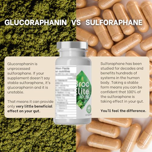 Broccoli Supplement with Sulforaphane Extract, 30 Capsules k7