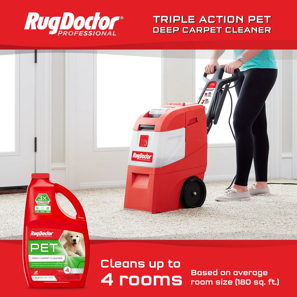 Carpet Cleaner Machine Large Red Pet Pack k7m