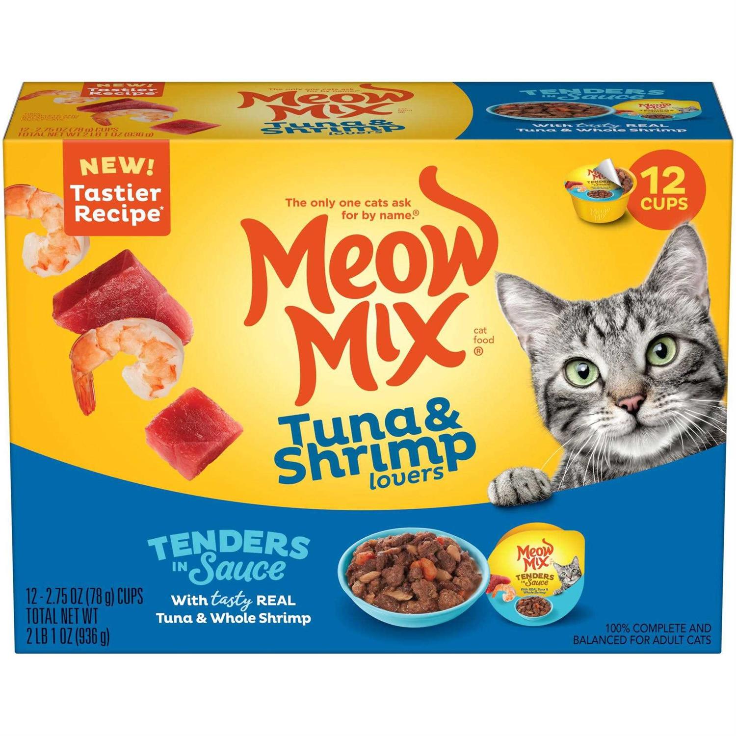 Wet Cat Food Tender Favorites k7p