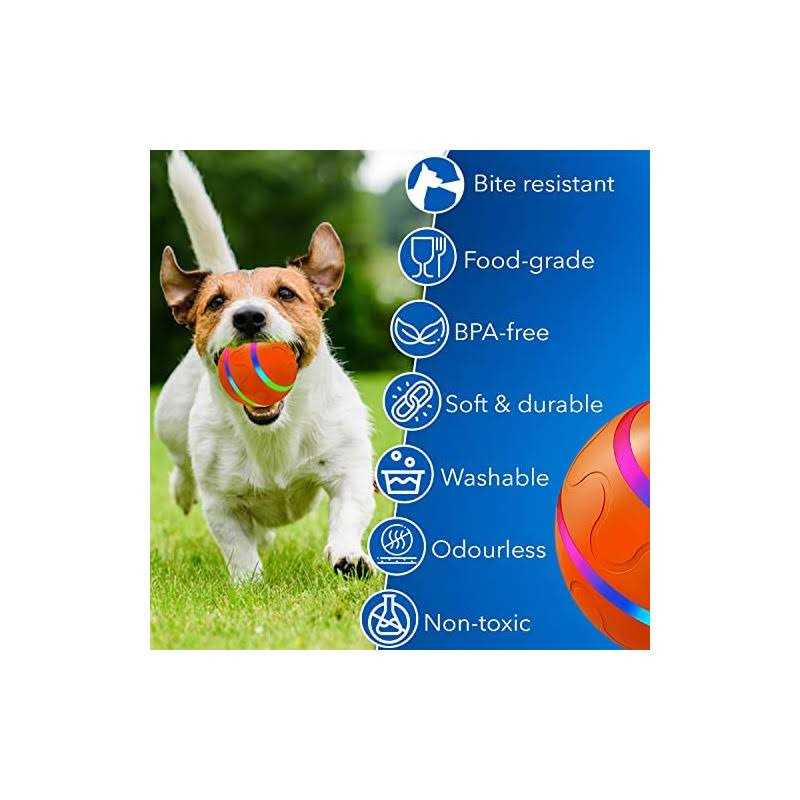 Interactive Dog Ball Toy with USB Charging LED Lights k7m