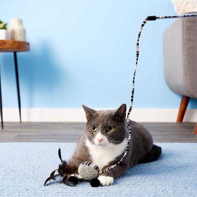 Cat Toy with Wand Ball k7