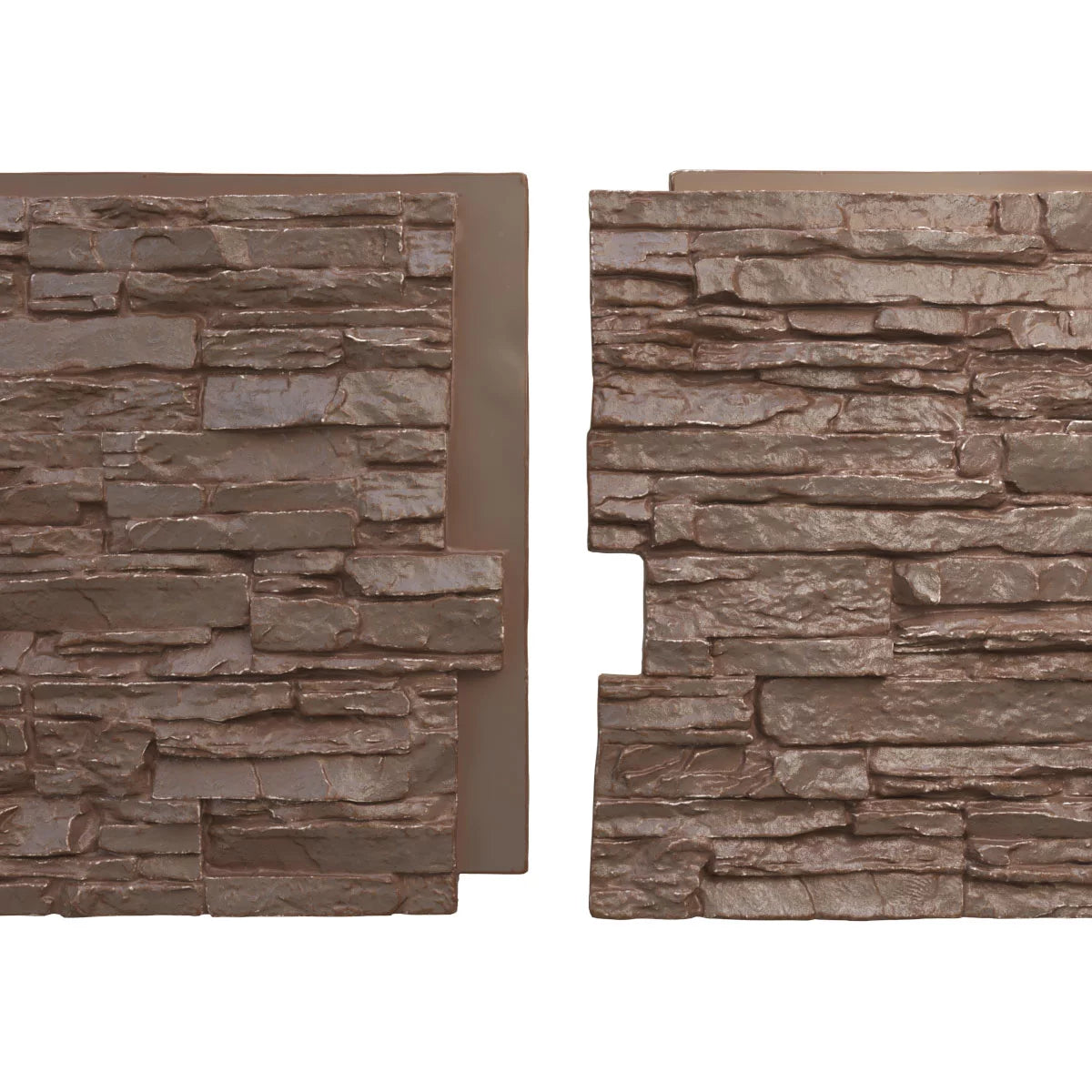 StoneWall Faux Stone Siding Panel 45 3/4in x 24 1/2in x 1 1/4in k7