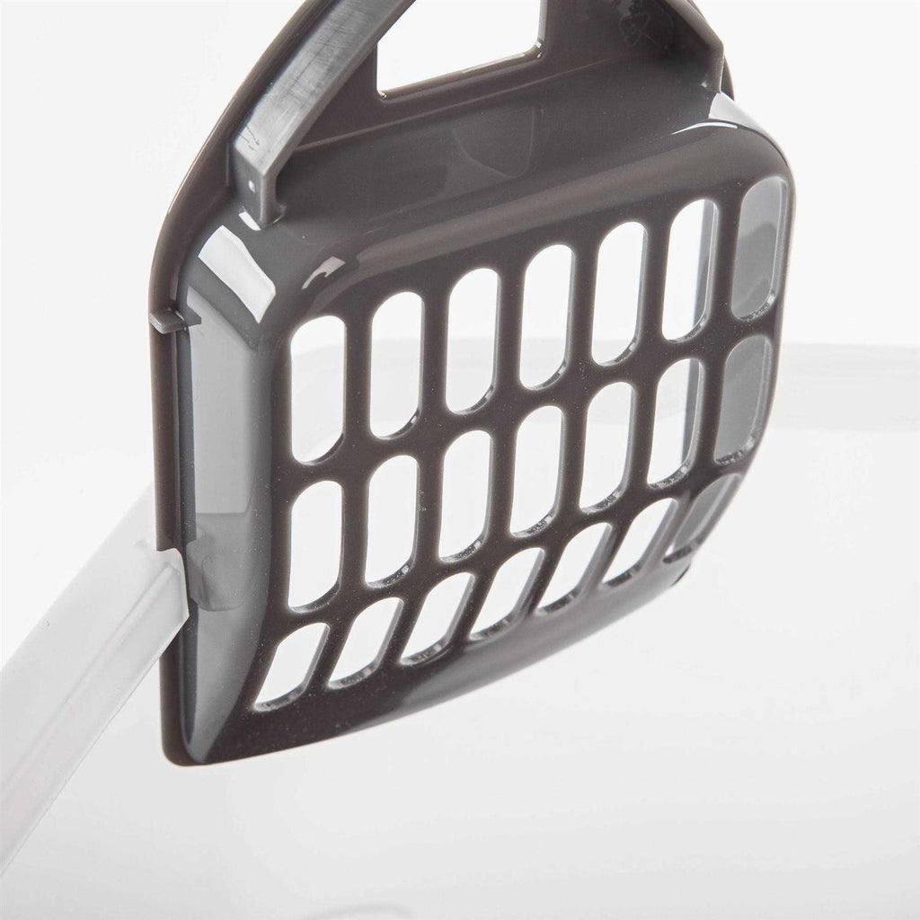 Cat Litter Box with Shield and Scoop a7