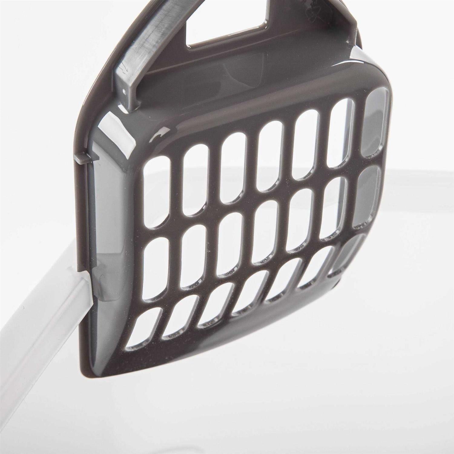 Cat Litter Box with Shield and Scoop a7
