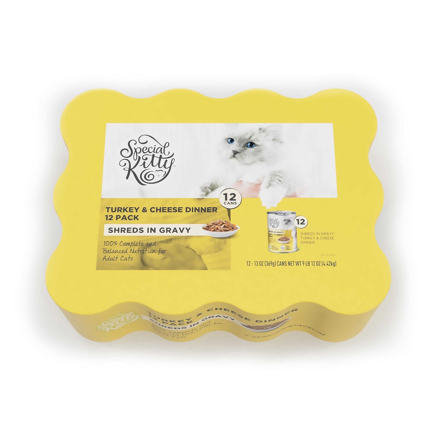Turkey Cheese Wet Cat Food Multi-Pack a7