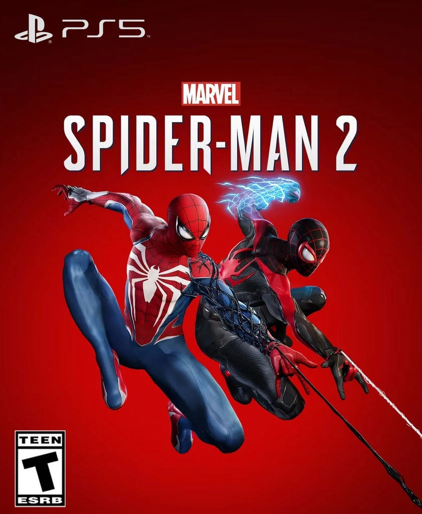 PS5 Slim Disc Edition 1TB Console with Spider-Man 2 Bundle and Two Controllers White & Nova Pink a7
