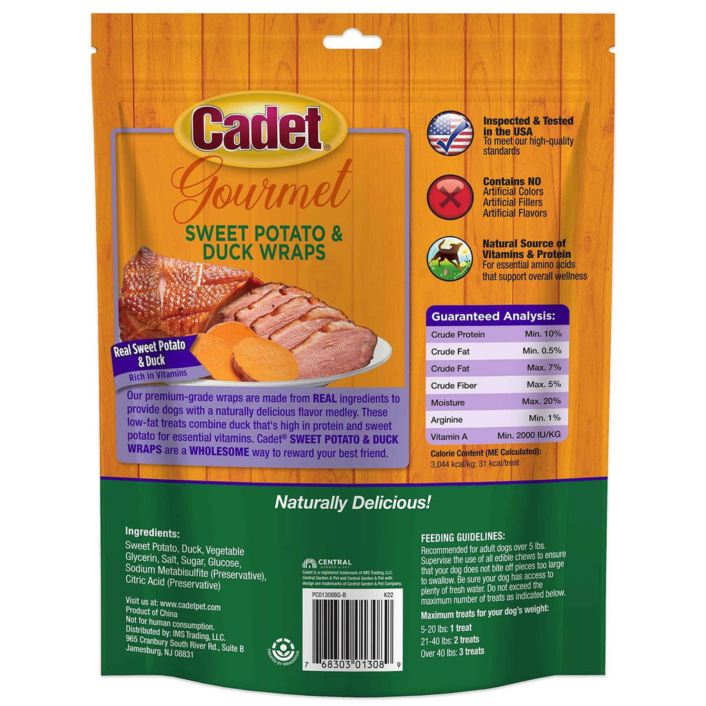 Sweet Potato Duck Wraps Dog Treats k7