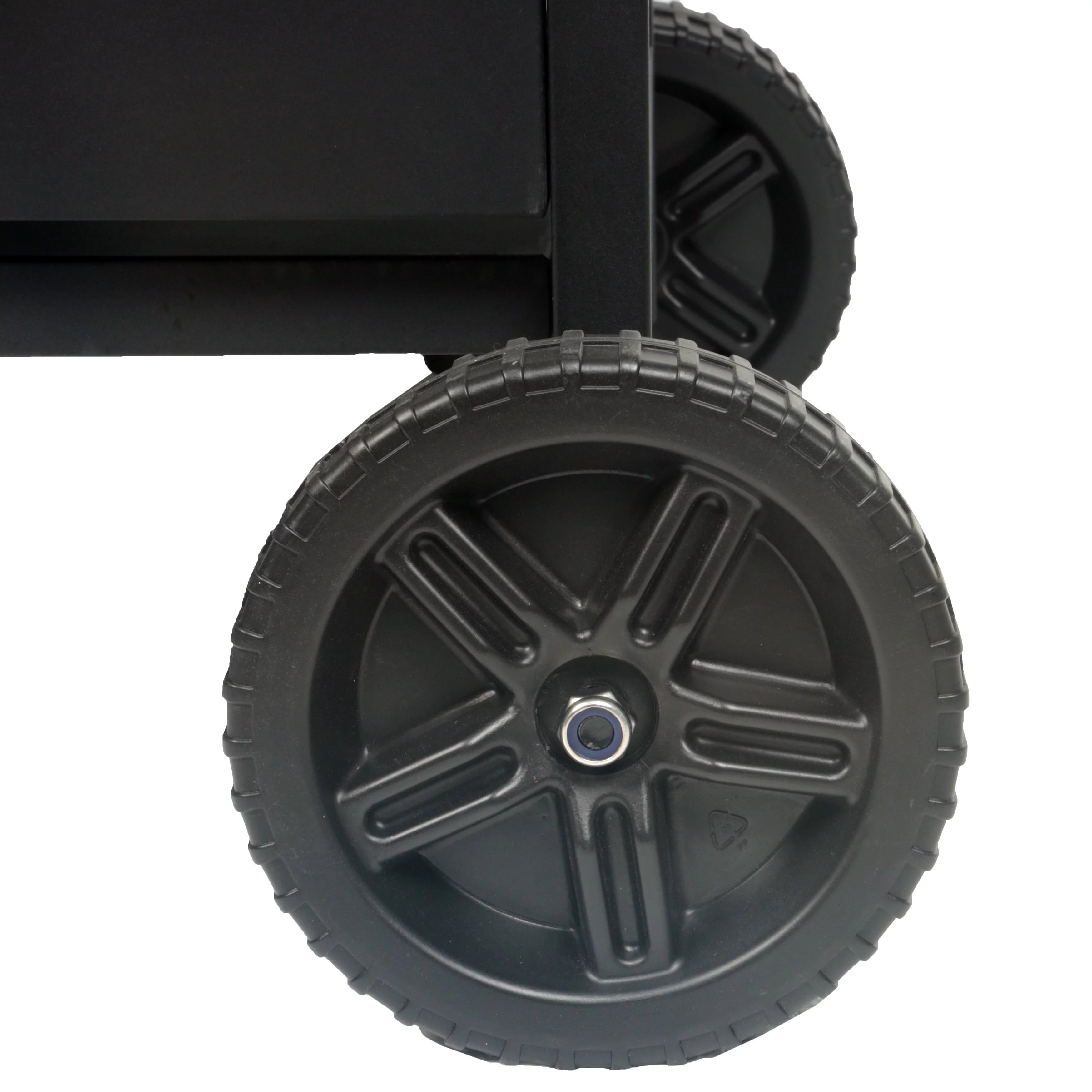 5 Burner Combo Gas Grill and Griddle Black k7p