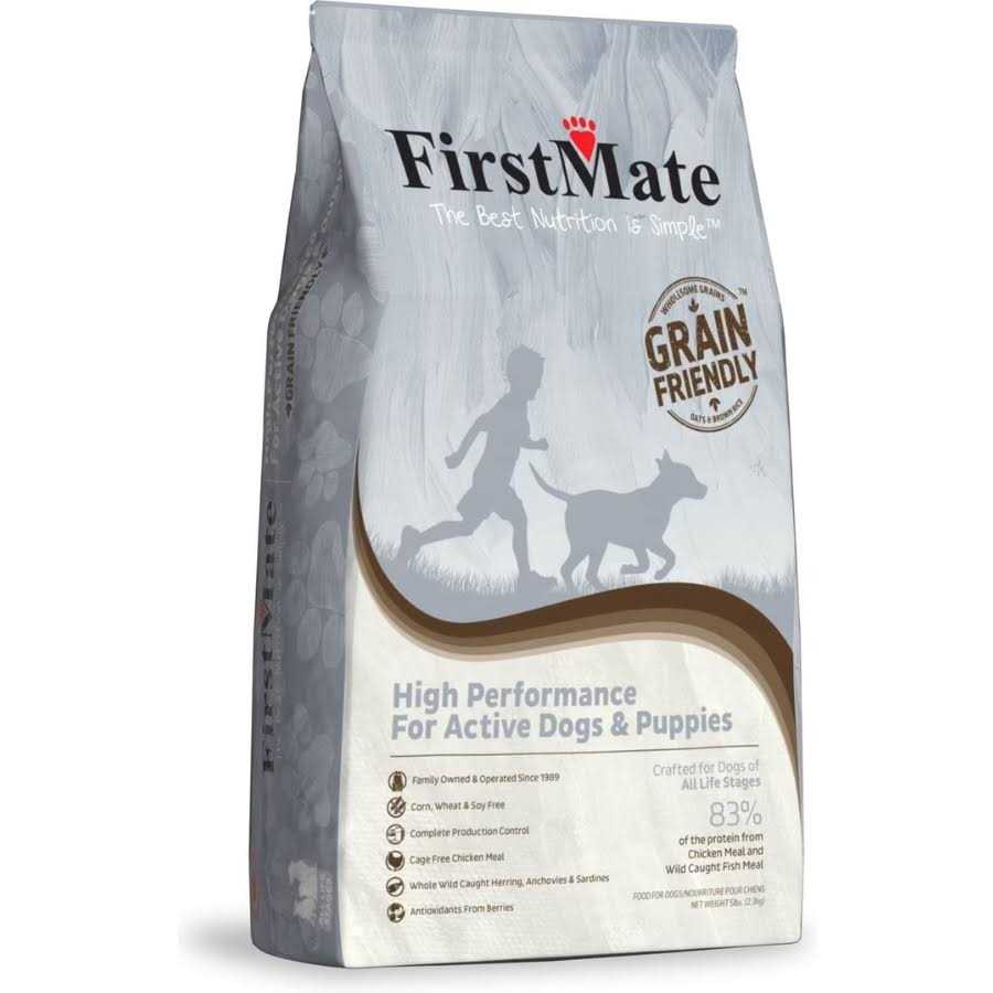 Grain Friendly Dry Dog Food for Active Dogs & Puppies k7