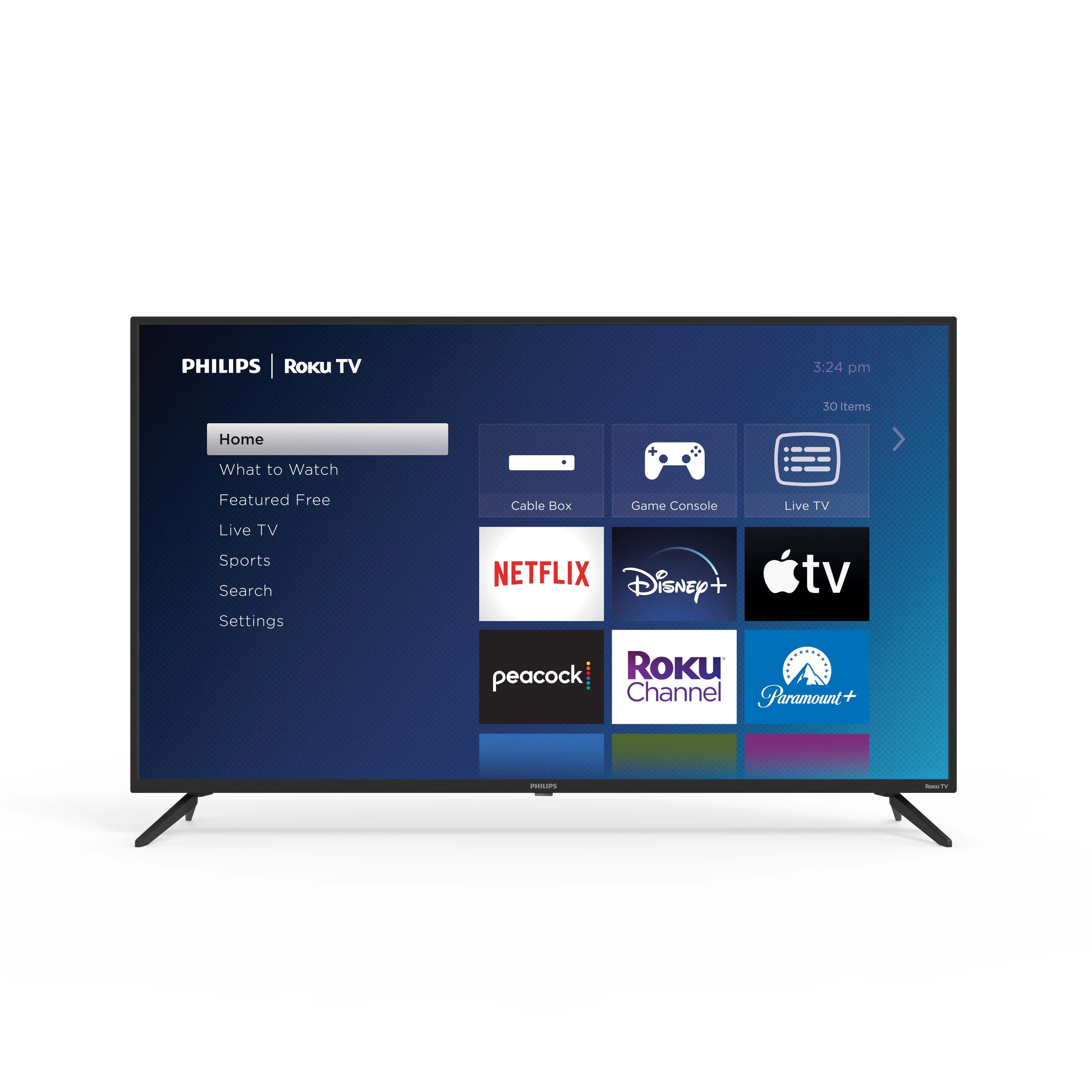 Philips 50" Class 4k Ultra HD (2160p) Roku Smart LED TV (50PUL6533/F7) (New)