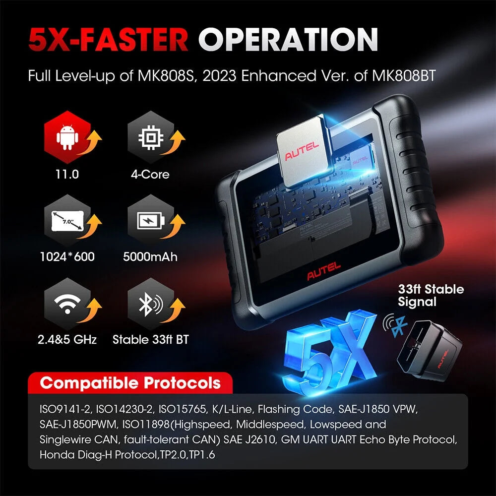 Car Diagnostic Scanner Bidirectional OBD2 Scanner k7