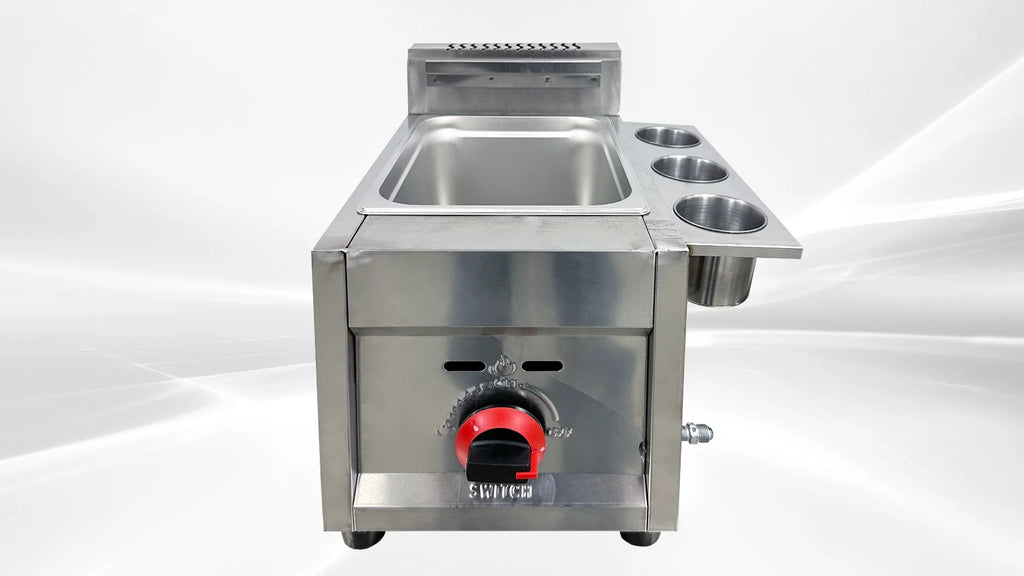 Outdoor Countertop Gas Deep Fryer 3.5 Gallon a7
