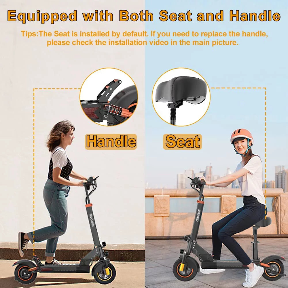 Electric Scooter 700W 10" Tires Folding Commuter a7