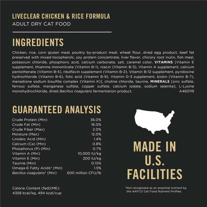 Chicken and Rice Cat Food Starter Kit with Shampoo 3.5 lb k7