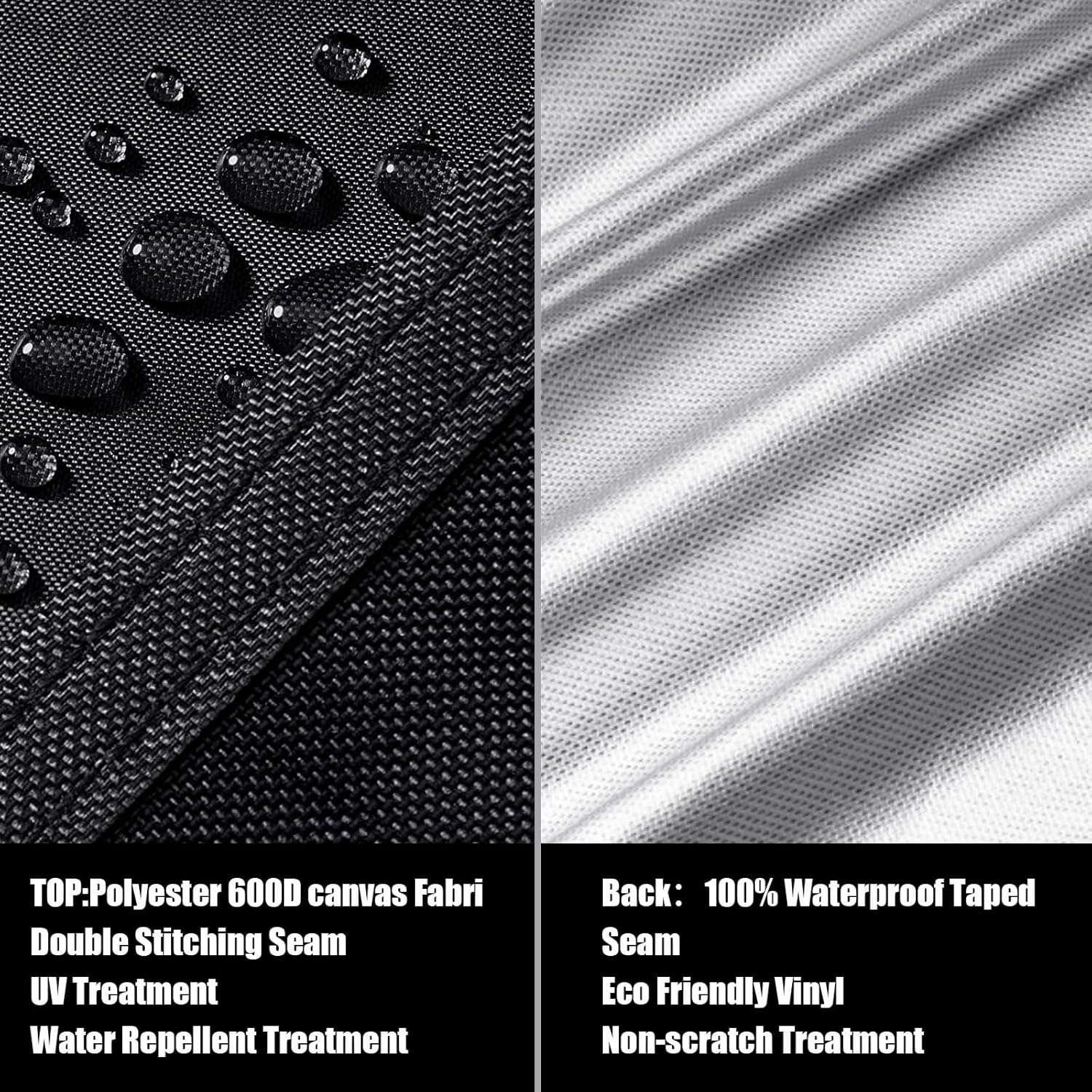 Outdoor Sofa Cover Waterproof 79x55x35 Heavy Duty 600D q7k