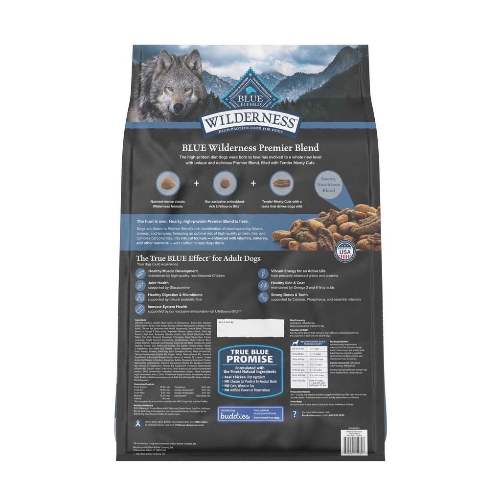 Chicken Dry Dog Food Adult Blend k7p