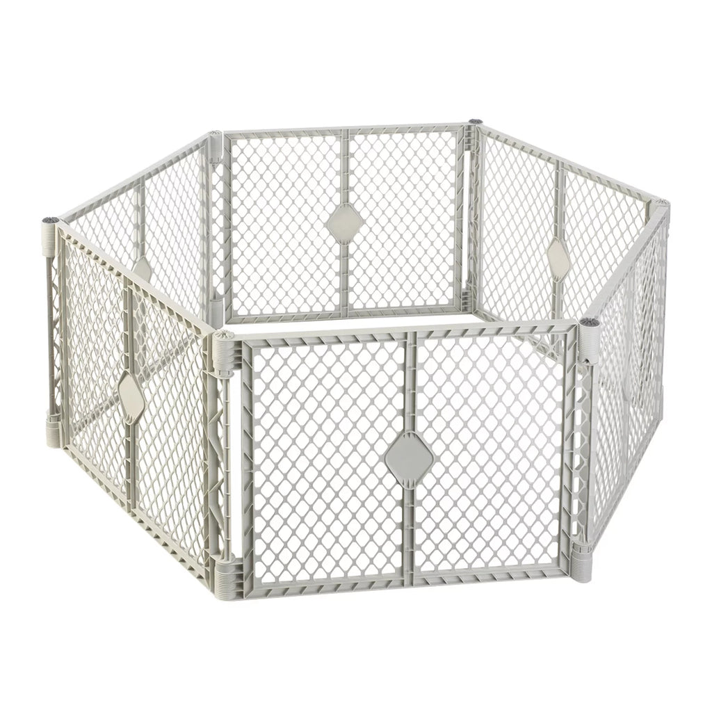 Baby Play Yard Gray Plastic a7