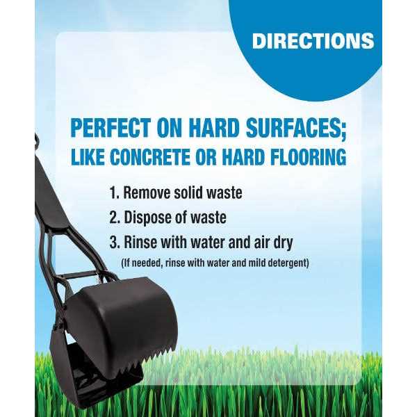 Pet Scooper with Spring Action k7m