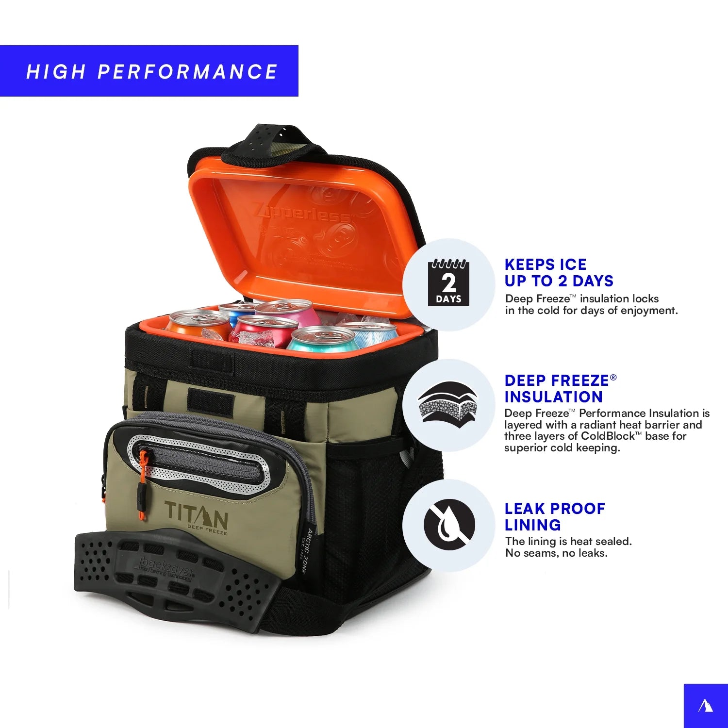 Cooler 9 Can 6 Quart Zipperless Hardbody A7