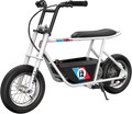 Razor Rambler 12 Seated Electric Scooter- White, up to 14 mph, 12" Air-Filled Tires, for Teen 13+