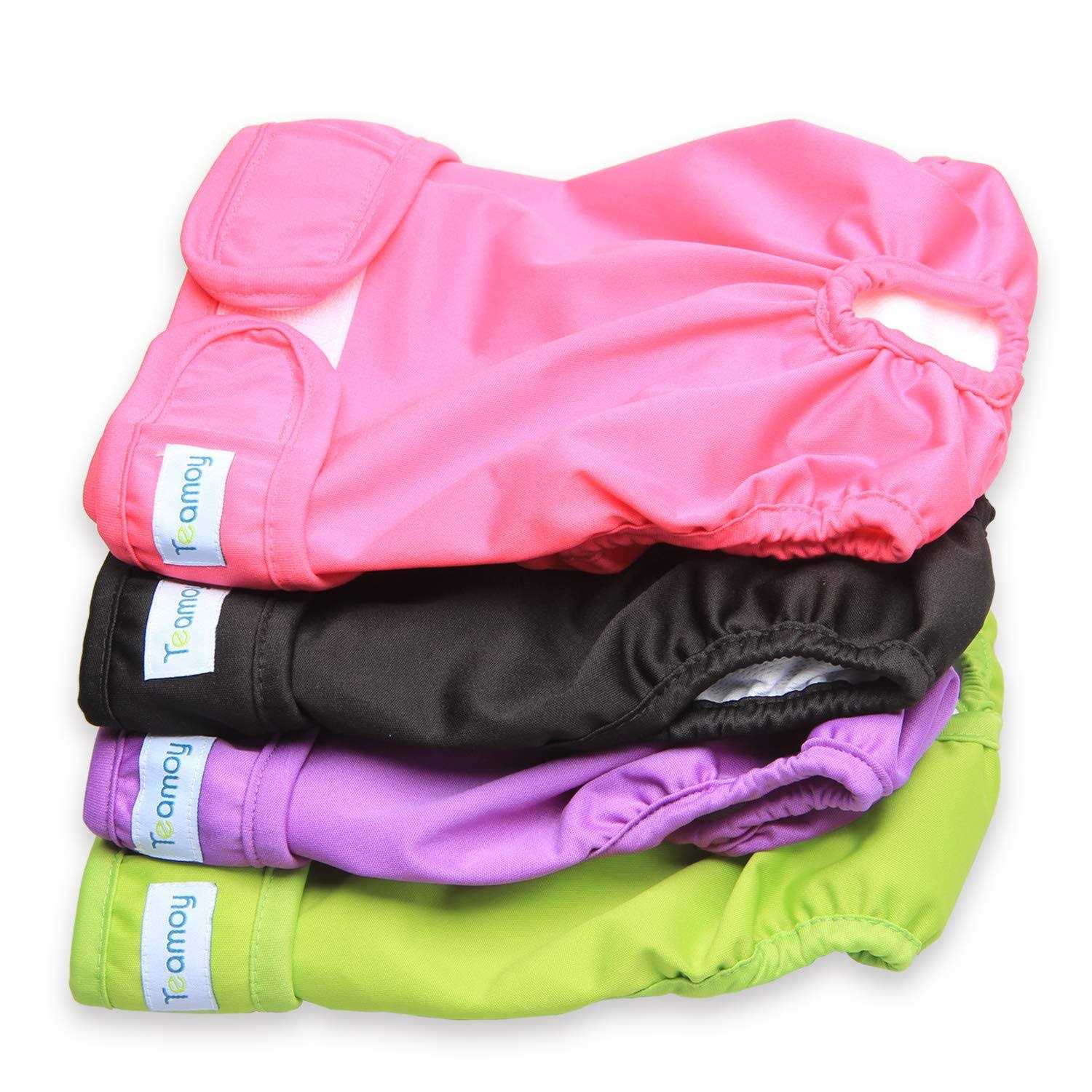 Reusable Female Dog Diapers Washable Absorbent Wraps k7m