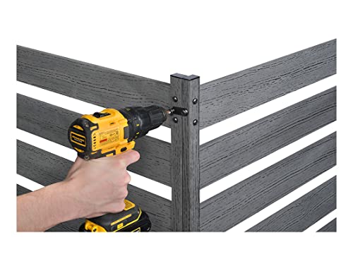 Vinyl Garden Fence Kit 3 Panels a7