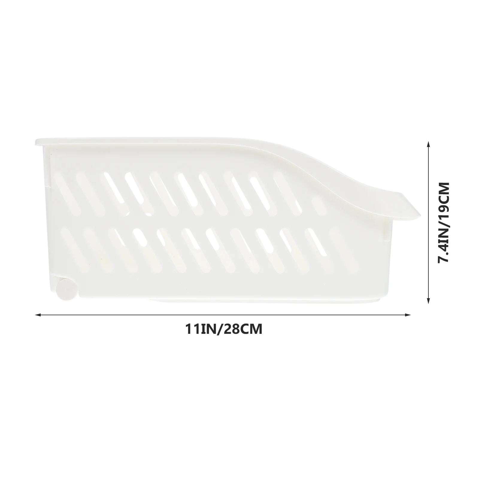 Storage Basket Toy Bins Office White k7p