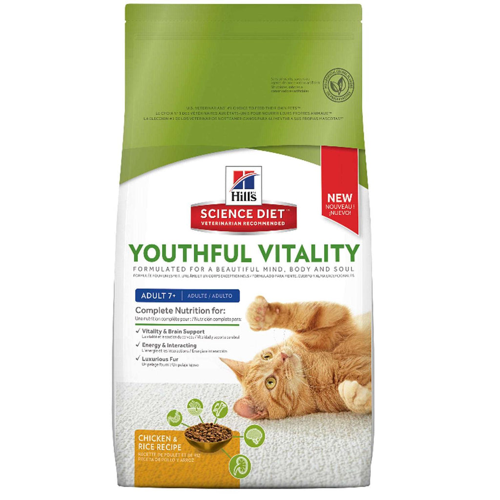 Senior Dry Cat Food for Adult Cats 7+ k9