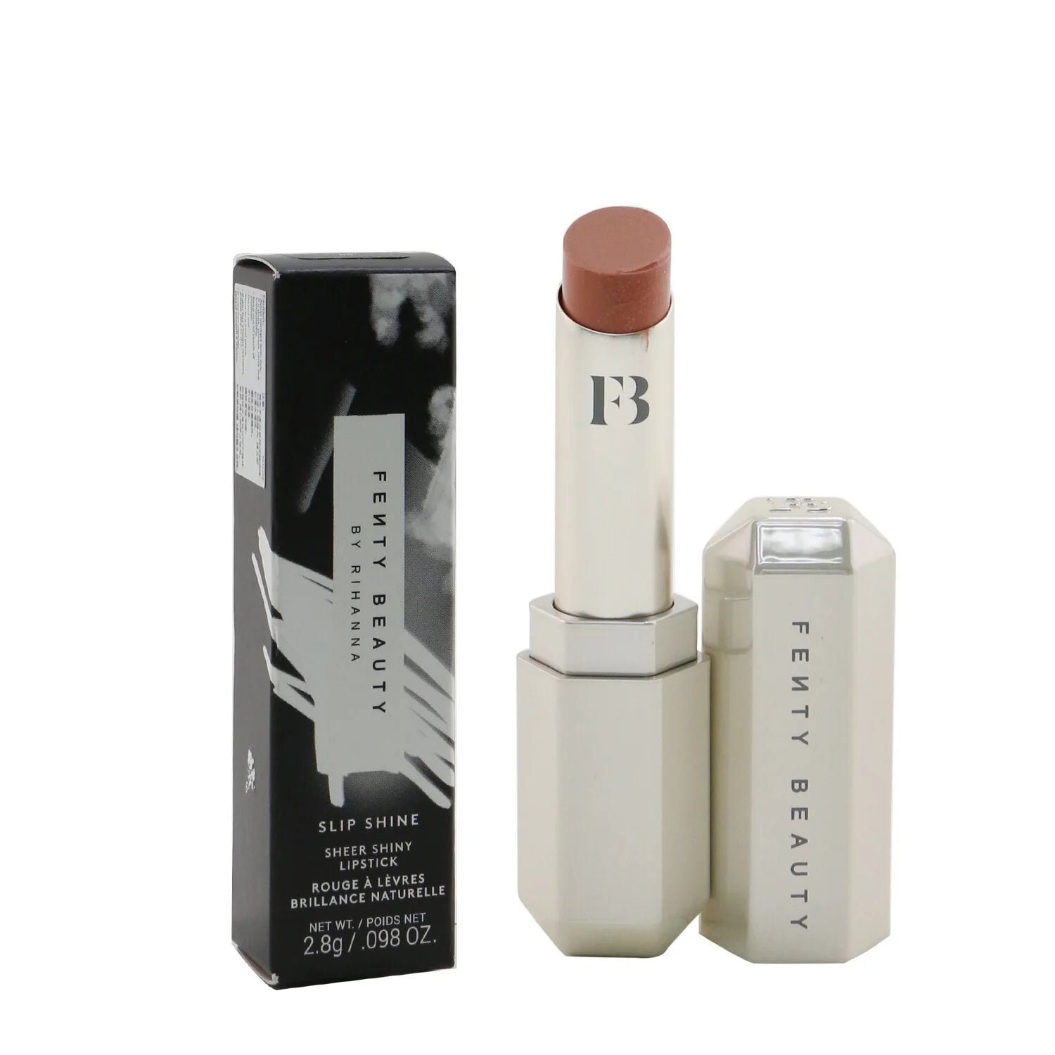 Slip Shine Sheer Shiny Lipstick 08 Cookies & Cocoa 2.8g k7