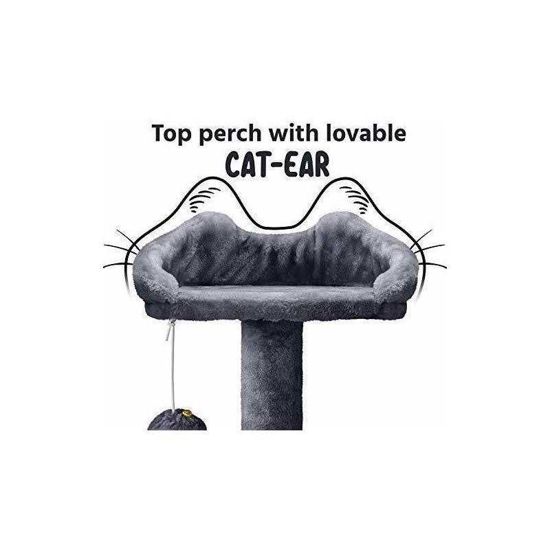 Cat Tree Tower Condo Furniture Scratch Post for Kittens Pet House Play a7