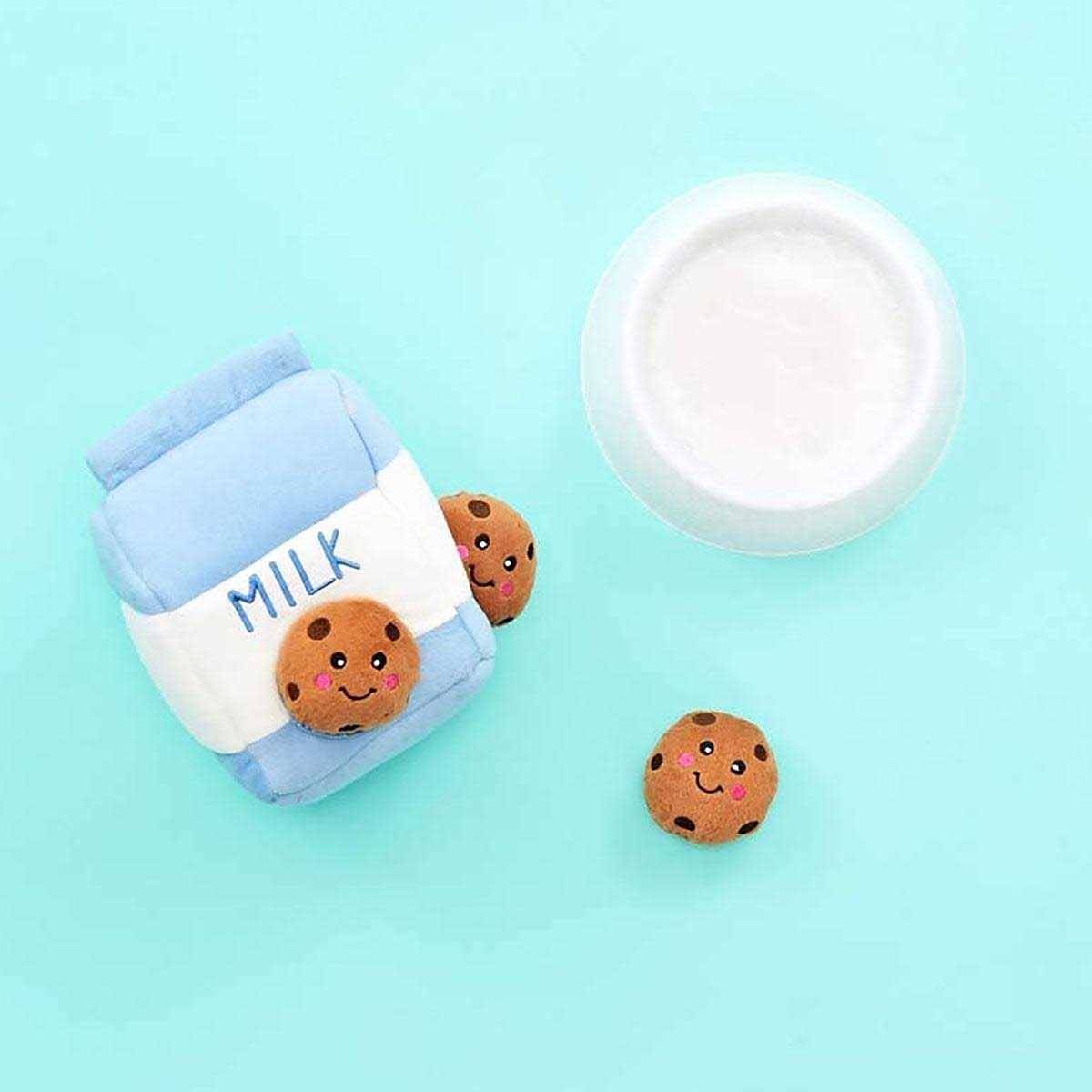 Dog Toy with Milk and Cookies Design a7