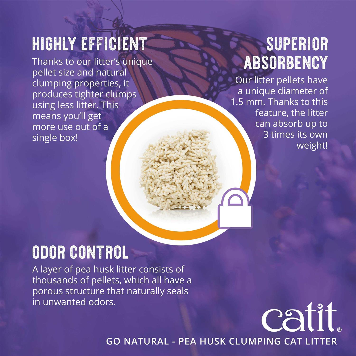 Cat Litter Clumping Pea Husk a7