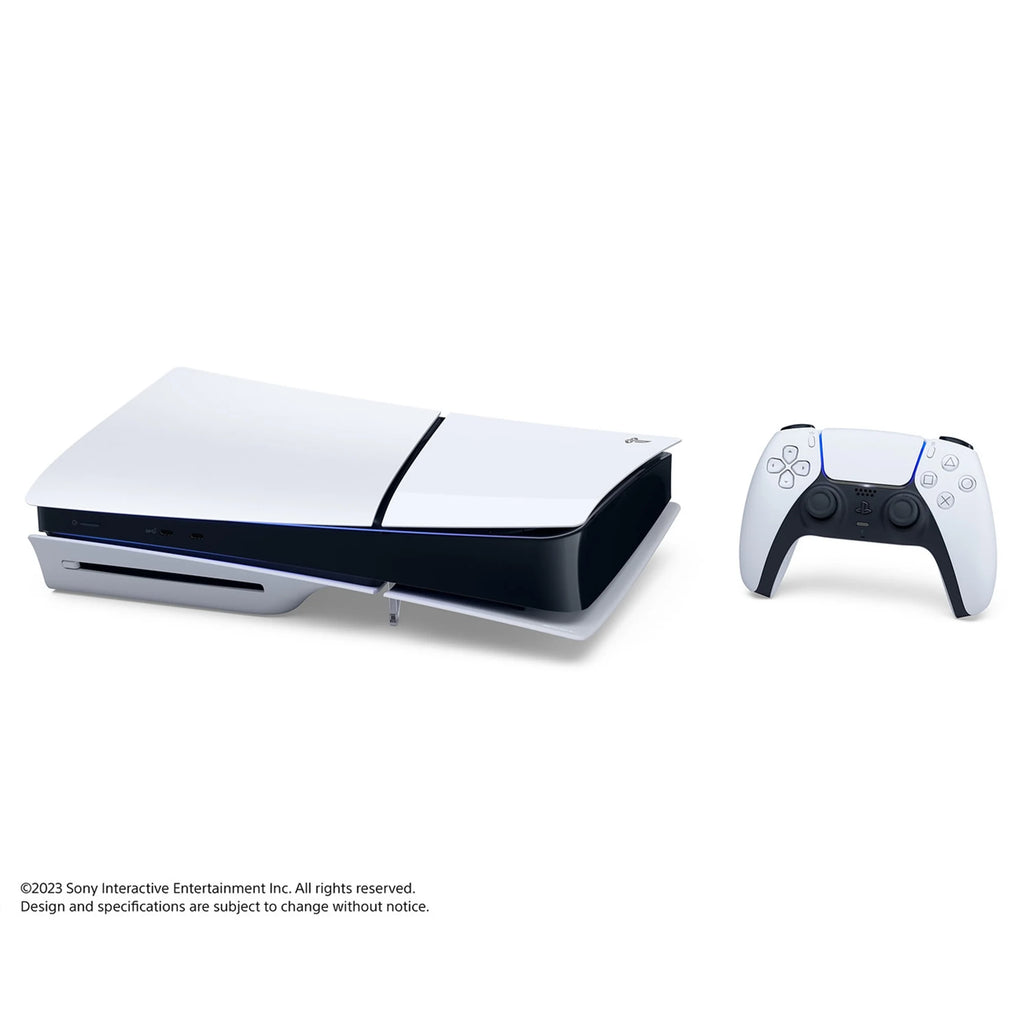 PS5 Slim Disc Edition Spider-Man 2 Bundle with Controller Charger White 1TB k7