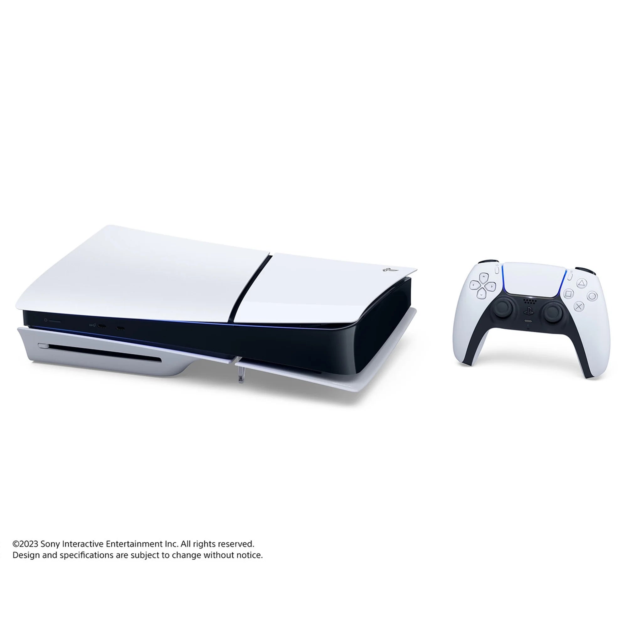 PS5 Slim Disc Edition Spider-Man 2 Bundle with Controller Charger White 1TB k7