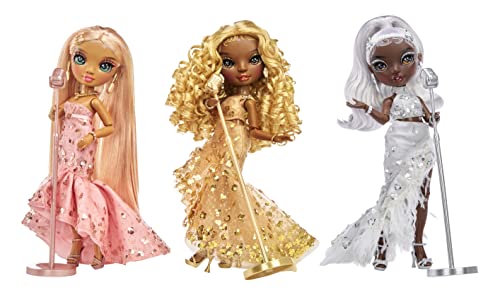Posable Fashion Doll with 2 Outfits and Vanity Playset k7m