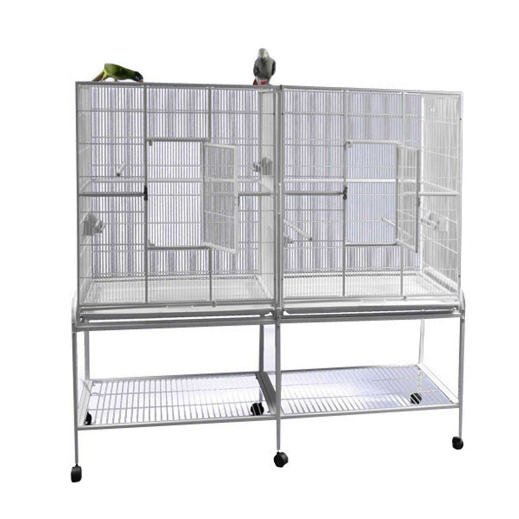 Pet Flight Cage with Divider k7m