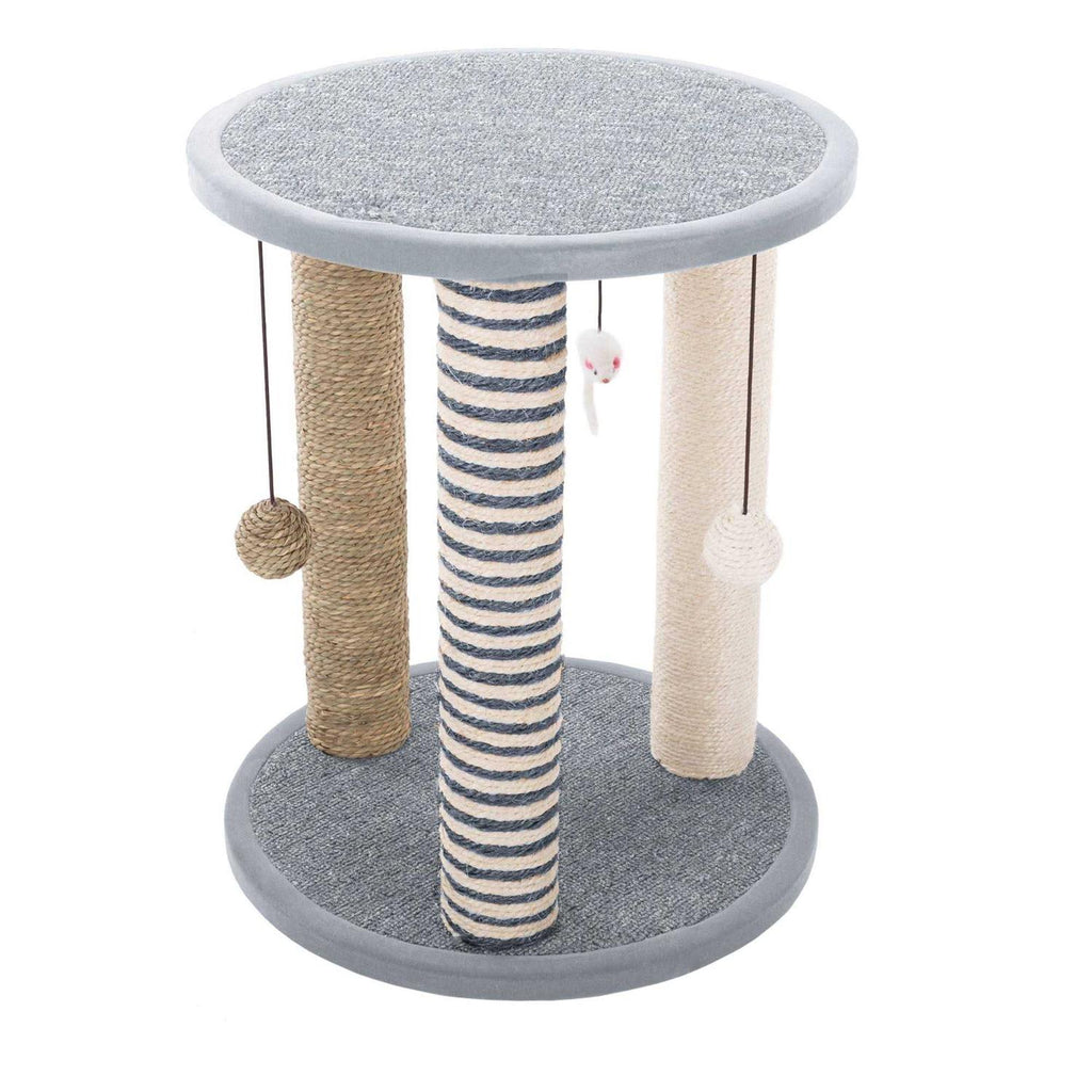 Cat Scratching Post with Toys k7m