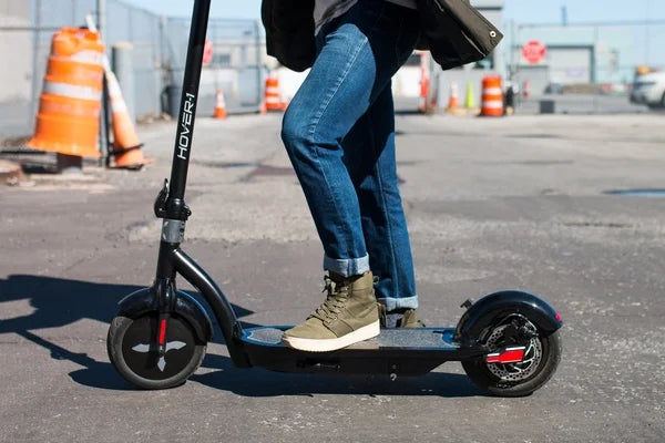 Electric Scooter 18 mph Max Speed Black a7