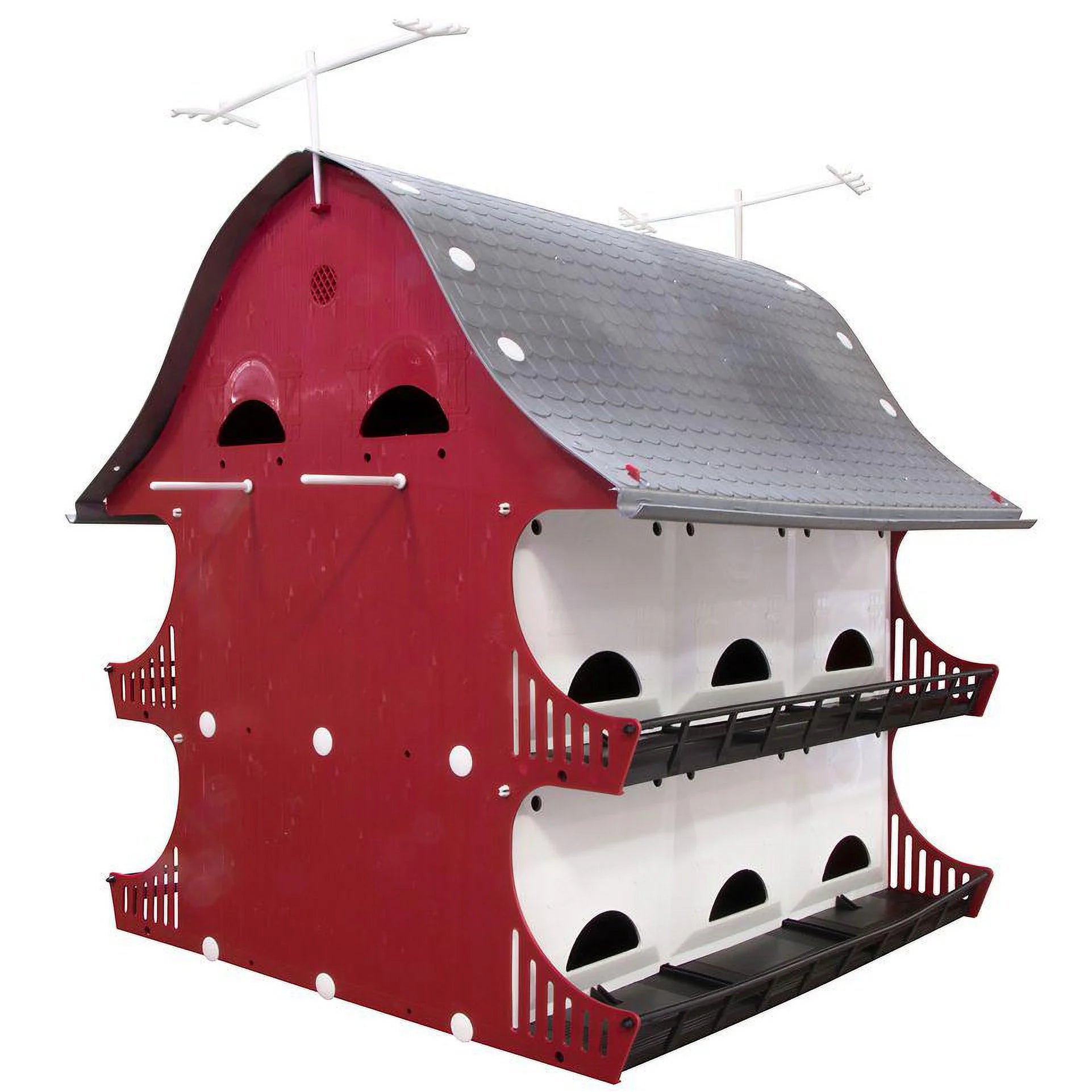 Purple Martin Barn Bird House for 16 Families k7p