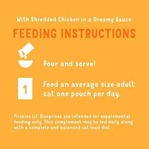Shredded Chicken in Sauce Wet Cat Food Complement k7m