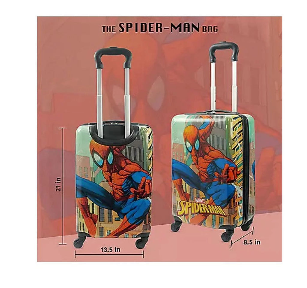 Spiderman Kids 21" Hardside Spinner Luggage k7