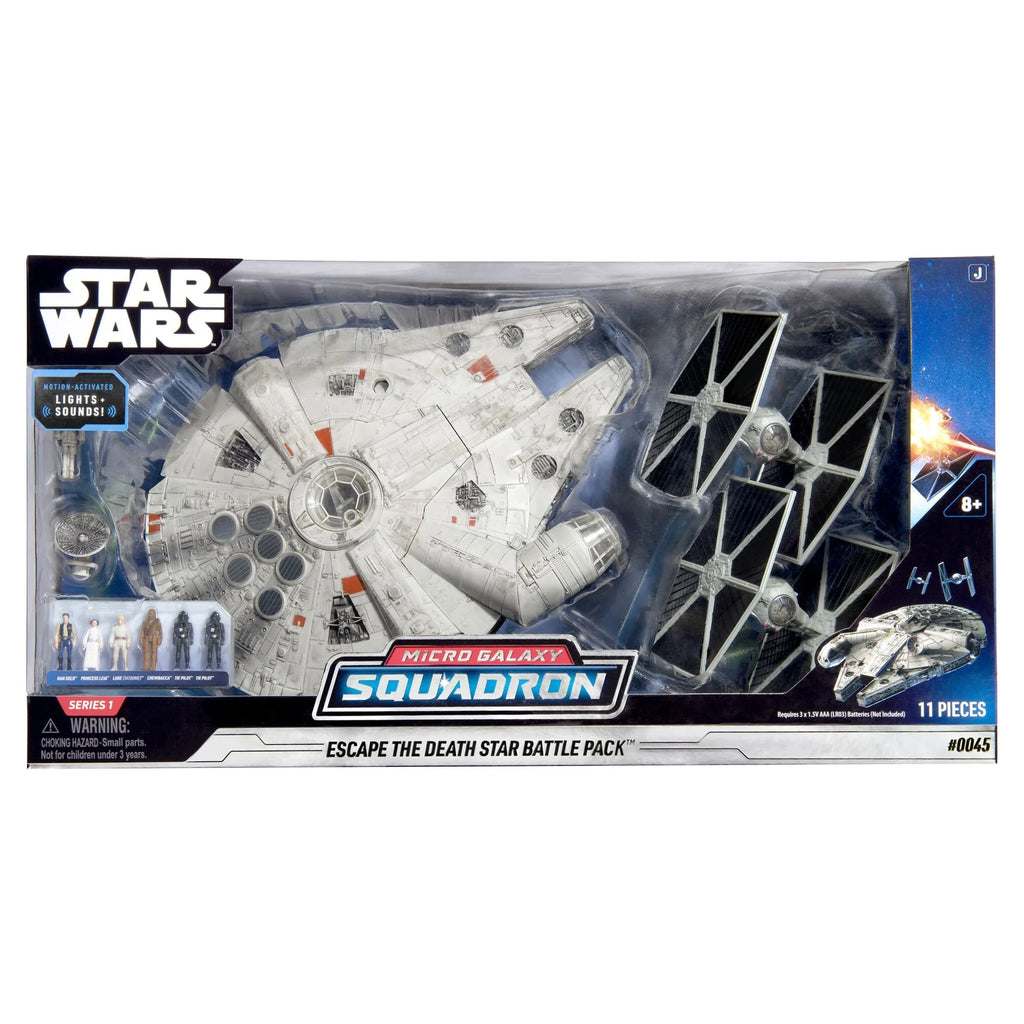 Star Wars Micro Galaxy Squadron Escape the Death Star Multicolor Battle Pack a7