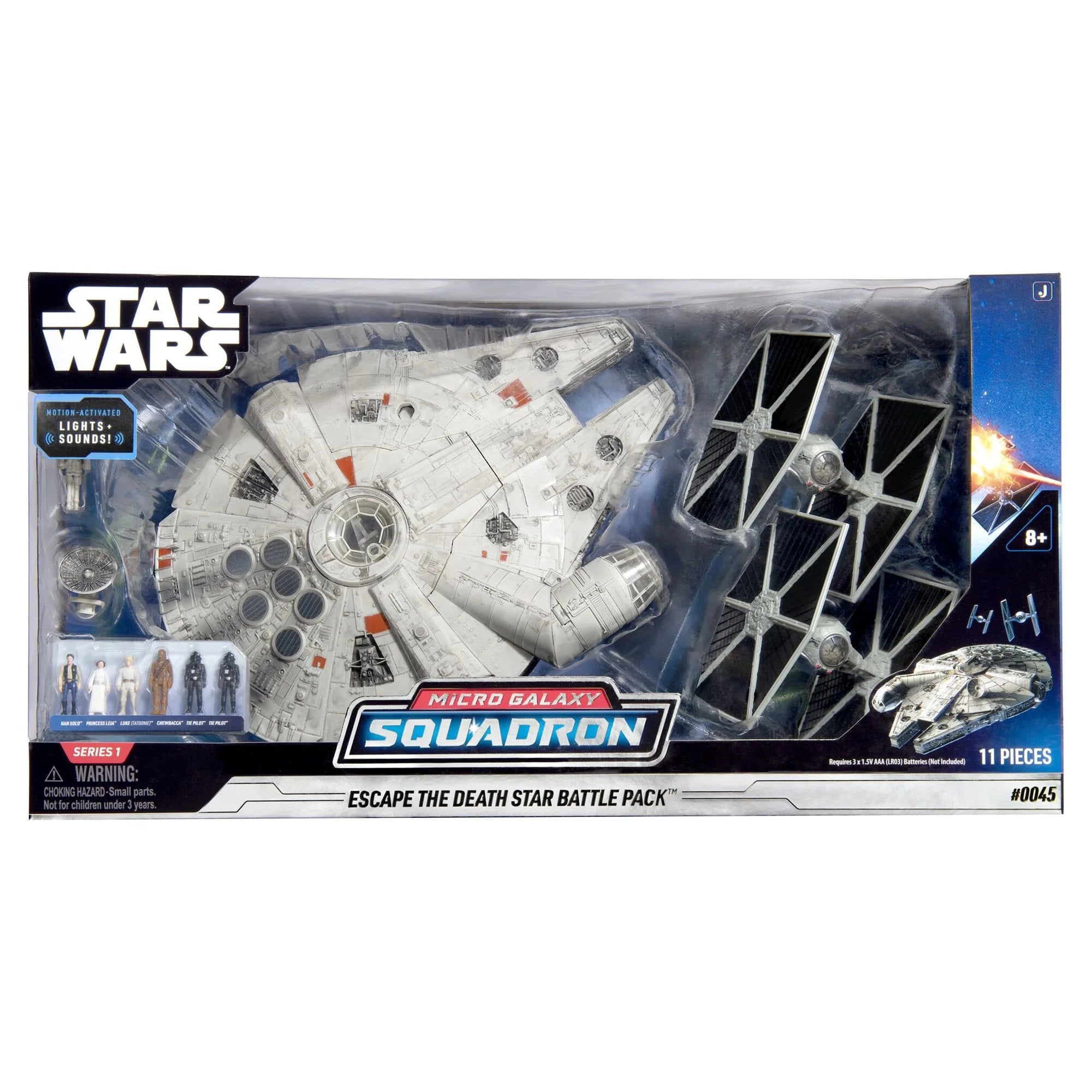 Star Wars Micro Galaxy Squadron Escape the Death Star Multicolor Battle Pack a7