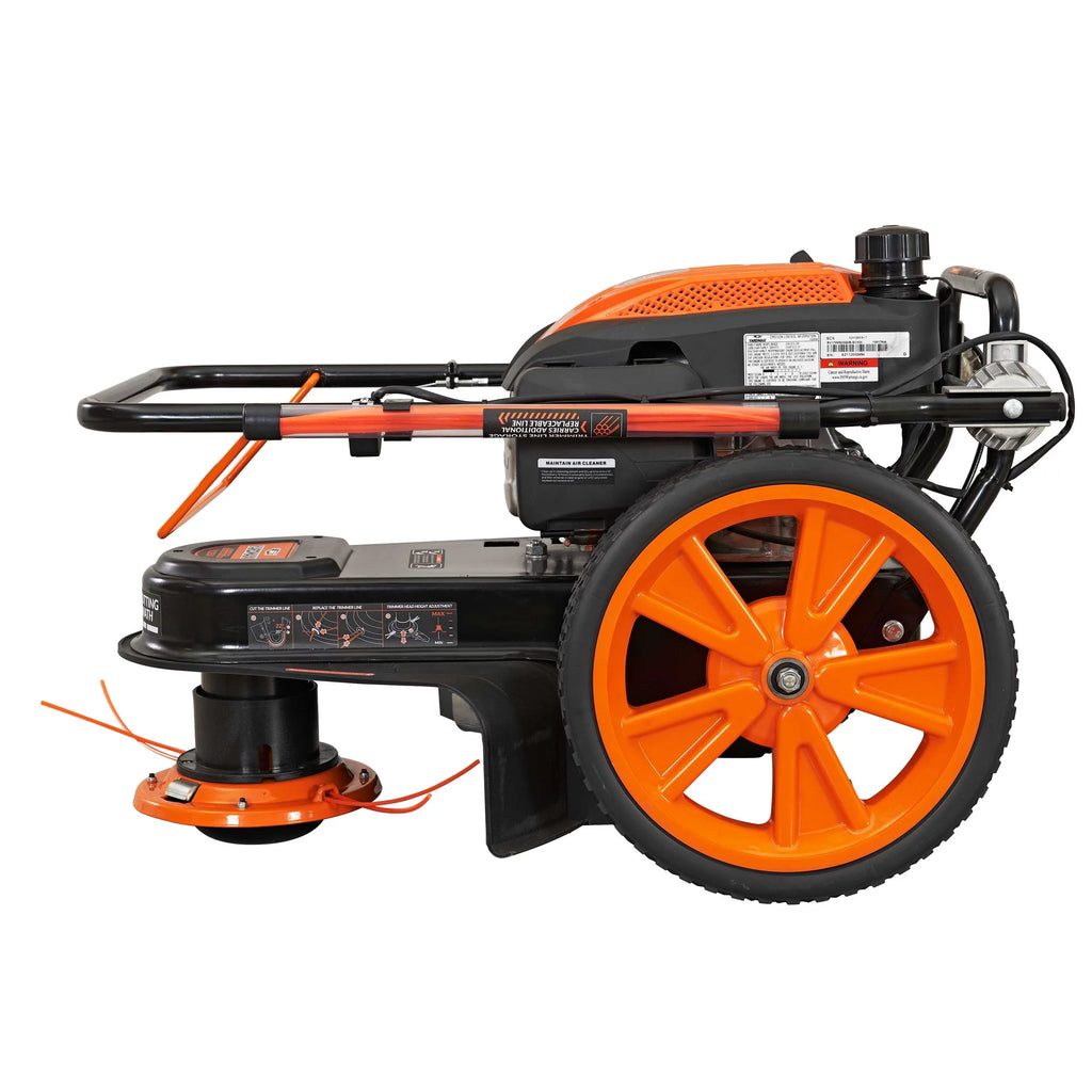 22 in. 170cc Gas Walk Behind String Trimmer Mower k7
