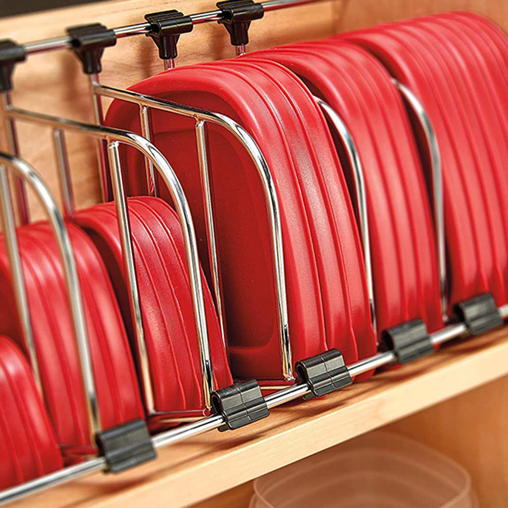 Food Storage Container Organizer Soft-Close Natural a7