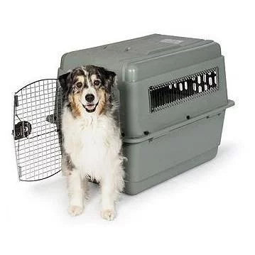 Dog Crate Travel Carrier 40 XL Gray k7p