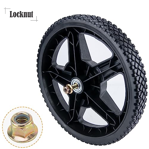Lawn Mower Wheels 6 Inch 2-Pack with Bearings and Hardware a7