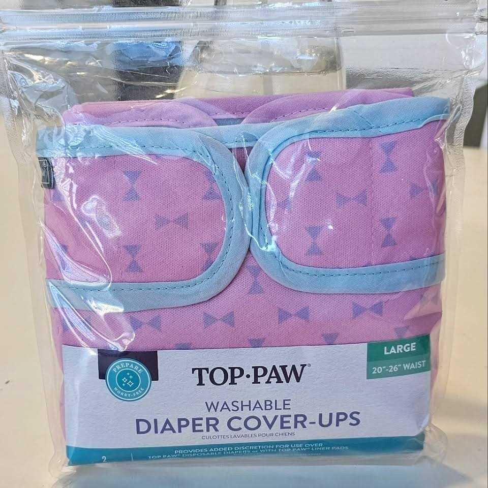 Pink Washable Diaper Cover Ups for Pets a7